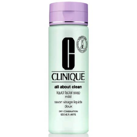 Clinique 	Liquid Facial Soap Mild-Dry Combination 200 ml